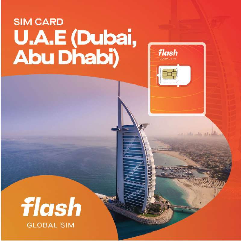 Promo Sim Card Dubai Uae Internet Quota. Flash Global Sim. Sim Card