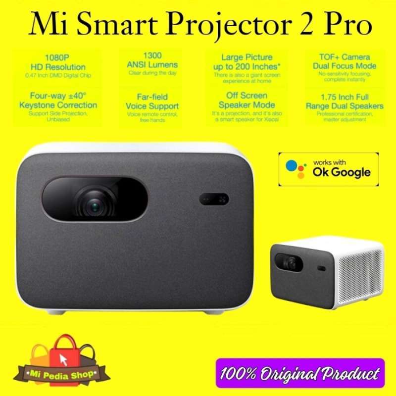 Jual Xiaomi Mi Smart Projector 2 Pro Full HD di Seller Berkah Storee ...