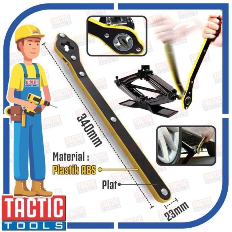 Promo Gagang Ratchet Dongkrak Mobil Jembatan Manual Jack Ratchet Wrench