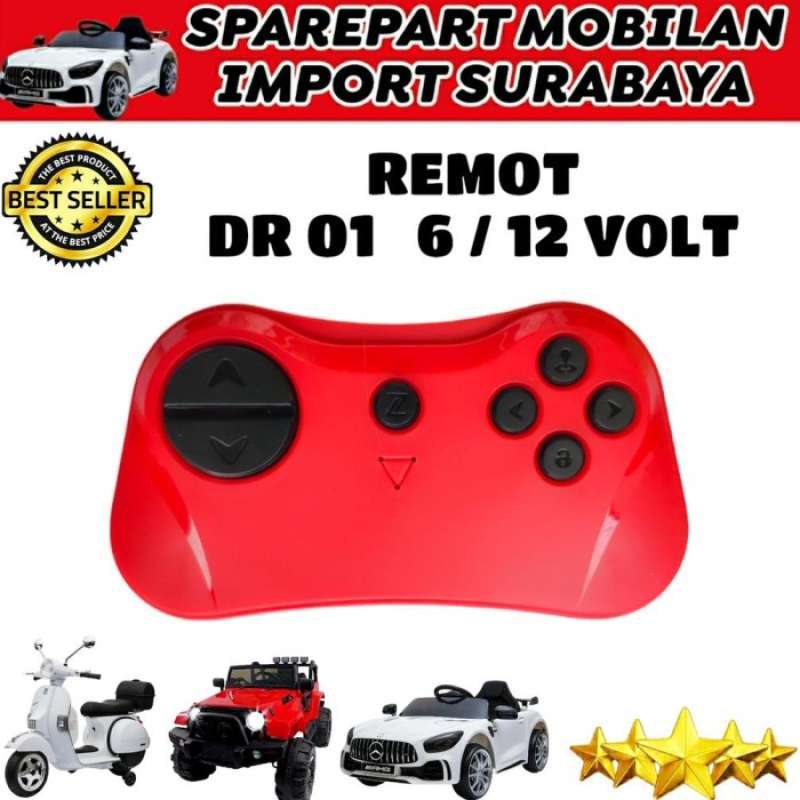 Promo RECEIVER MODUL MOBIL AKI MAINAN ANAK DR01 V2.6 12 VOLT 6 VOLT