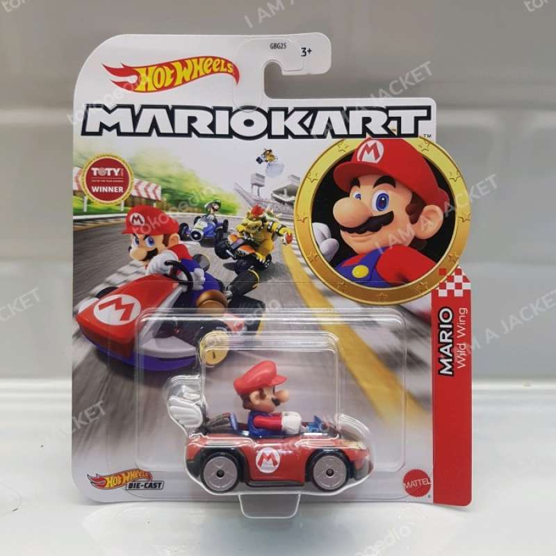 Promo Hot Wheels Mario Kart Mario Wild Wing Hotwheels Mariokart Die