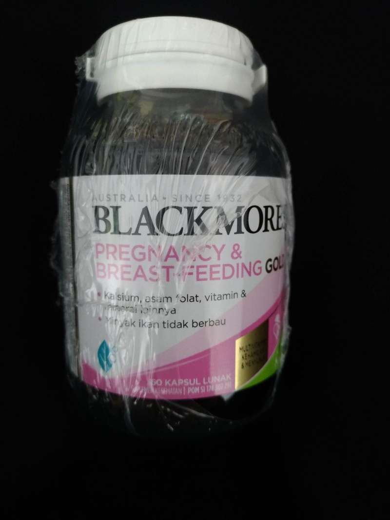 Jual Blackmores blackmore pregnancy & Breast feeding gold 60 kapsul