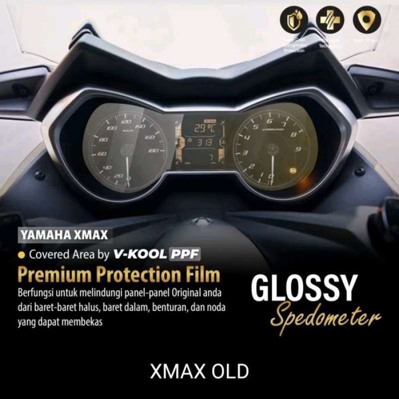 Promo Antigores Speedometer VKOOL PPF Original Yamaha XMAX 2023