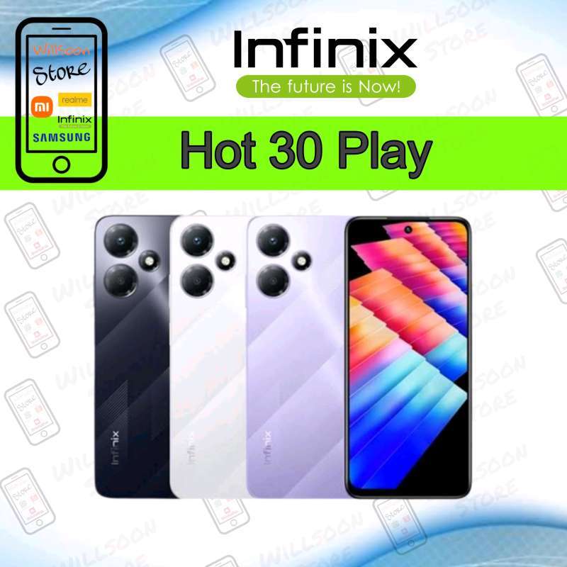 Promo Infinix Hot 30 Play 4/64 GB Garansi Resmi Diskon 16% di Seller ...