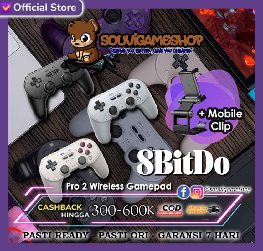 Promo 8BitDo Pro 2 Wireless Gamepad Switch PC Android MacOs Joystick ...