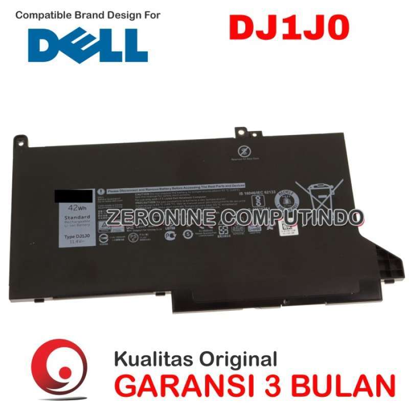 Batteria Per Dell Latitude 7280 7380 7480 - Sostituta 60Wh 7.6V, Modello F3YGT, 4 Celle - Foto 8