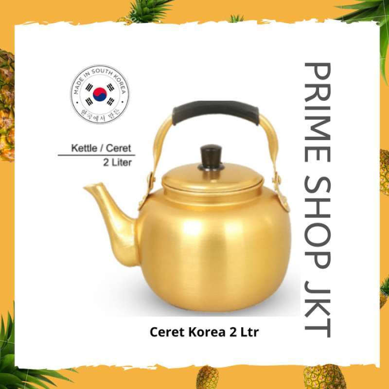 Promo Ceret Korea Kettle Leher Angsa 2 Ltr Korean Makgeolli Kettles