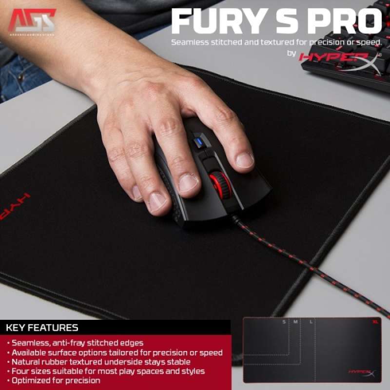 Jual HyperX FURY S - Speed Edition Pro - Gaming Mousepad di Seller Cora ...