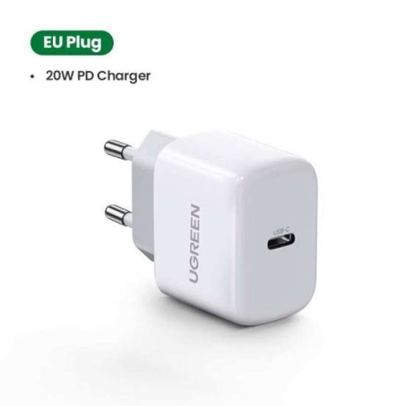 Promo Ugreen Power Delivery Charger Fast Charging 20W Pd Iphone Android