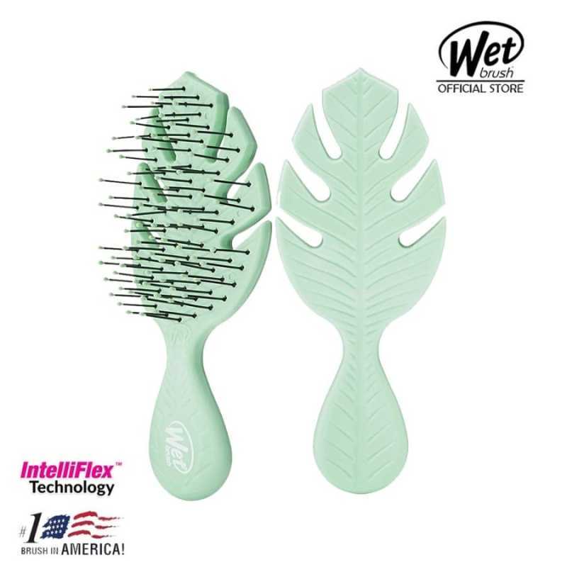 Brosse Démêlante The Wet Brush Go Green Gris Mini main image 0