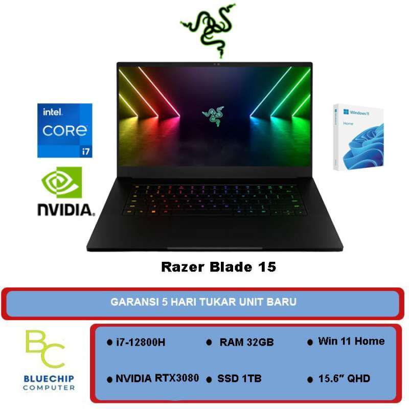 Razer Rz09 Jual Laptop Razer Blade 15 Adv RZ09 i7-12800H 32GB 1TB 15 W11H di ...