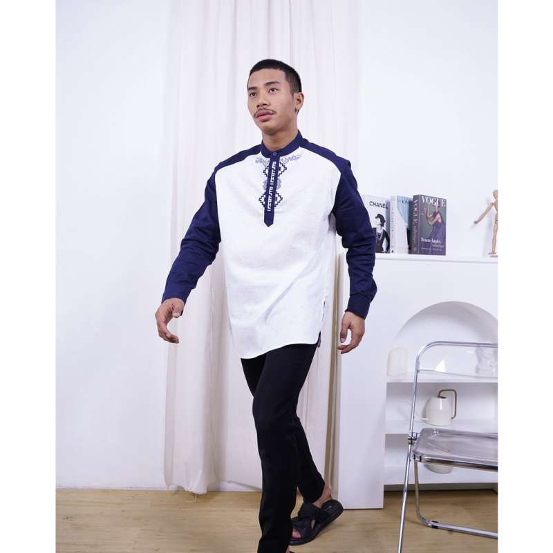 Promo Zlata Aksara Baju Muslim Couple Ayah dan Anak Lengan Panjang