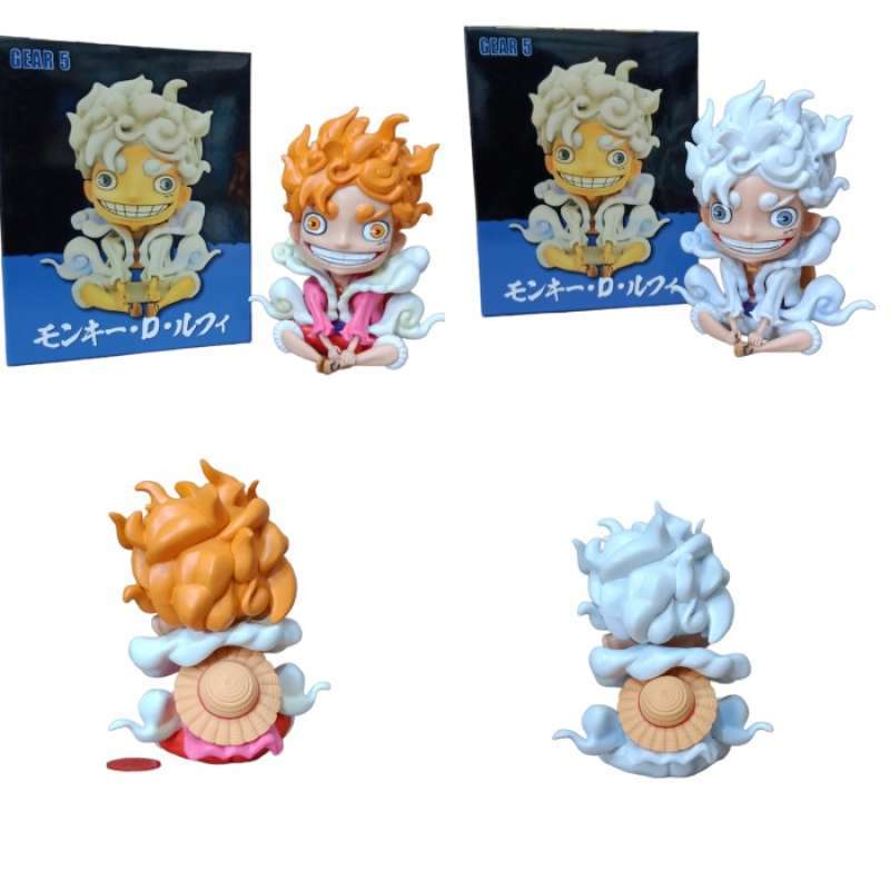 Jual Mainan Action Figure One Piece Monkey D Luffy Gear 5 Sun God Nika ...