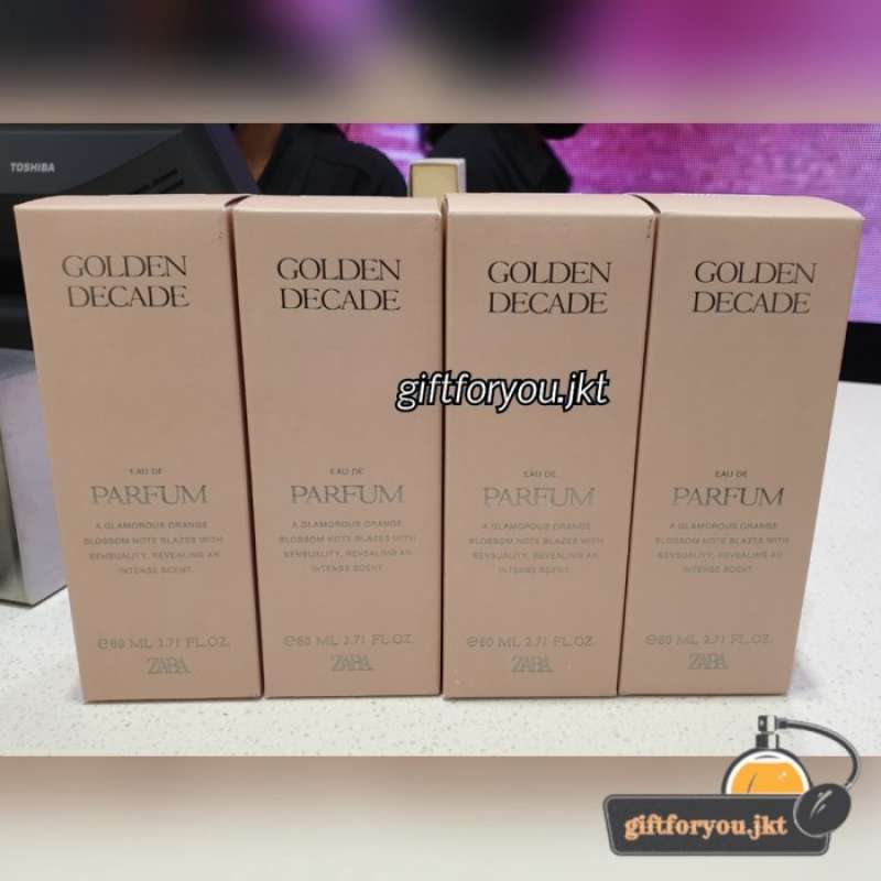 Promo Parfum Zara Golden Decade 80 ml EDP Original Woman Perfume Wanita Diskon 23 di Seller