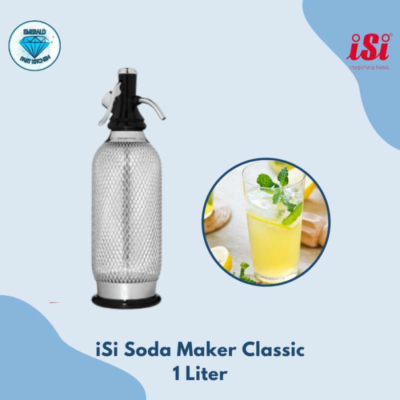 Promo Isi Soda Maker Classic 1 Liter / Botol Pembuat Soda Diskon 23 di