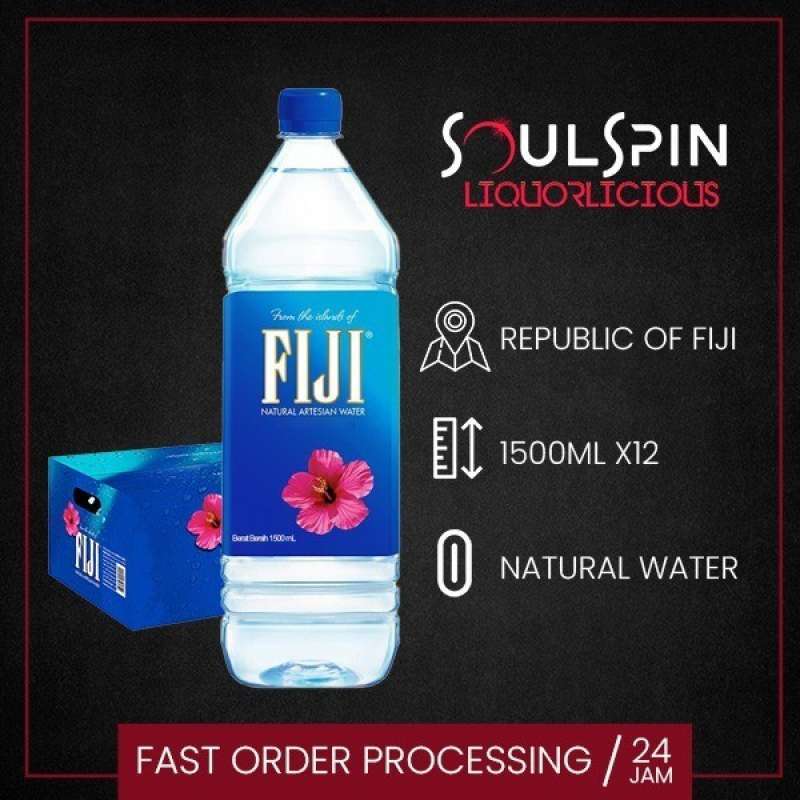 Jual FIJI Artesian Still Mineral Water 1000ml [ dus isi 12 botol ] Air