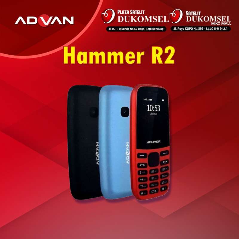 Advan Hammer R1 Advan Hammer - Harga Terbaru Juni 2024 & Gratis Ongkir | Blibli