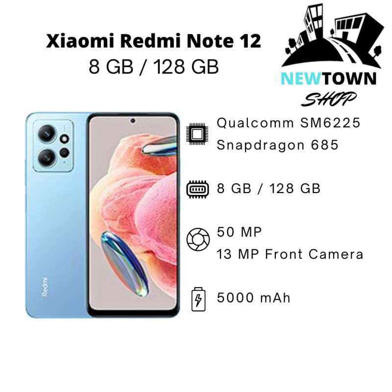 Jual XIAOMI REDMI NOTE 12 8/128GB GARANSI RESMI [PROMO] di Seller ...
