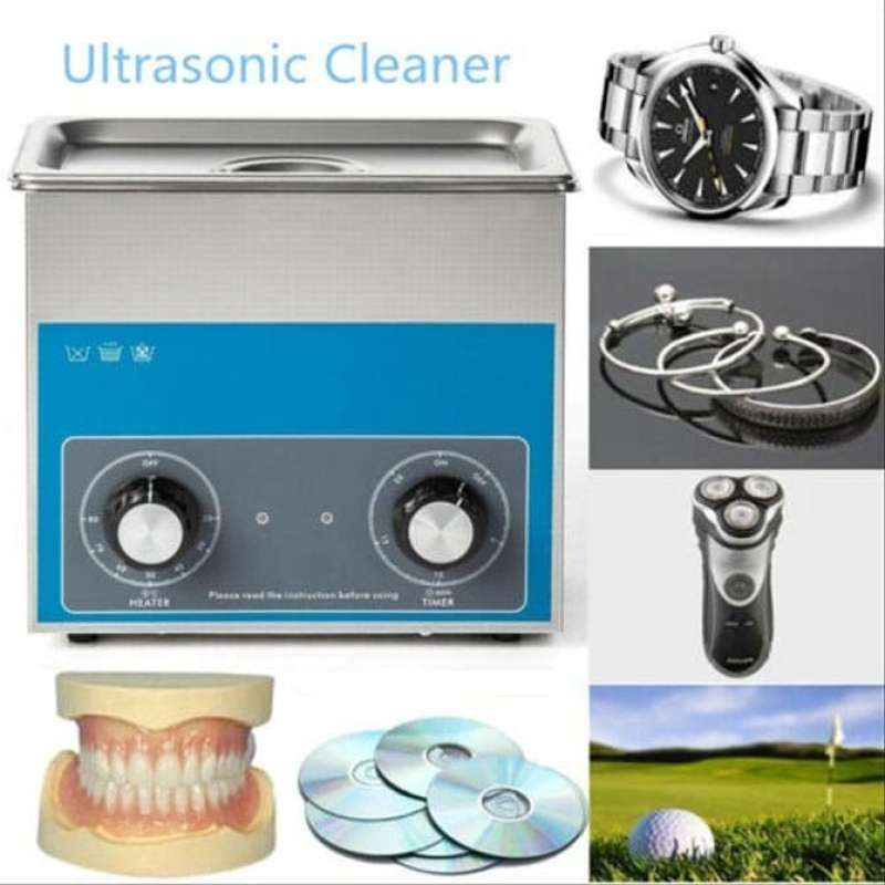 Promo Gt Sonic Ultrasonic Cleaner 3L Pembersih Ultrasonik Timer Ultra