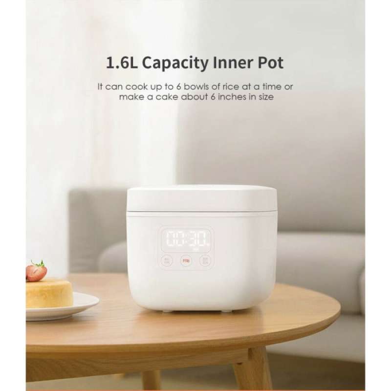 Promo Mijia Smart Kitchen Mini Electric Rice Cooker Listrik 1.6L LED