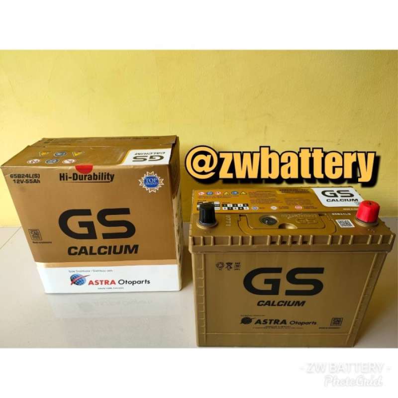 Jual Aki Mobil Vios, Odissey, Yaris, CRV, HRV NS60LS GS ASTRA CALCIUM