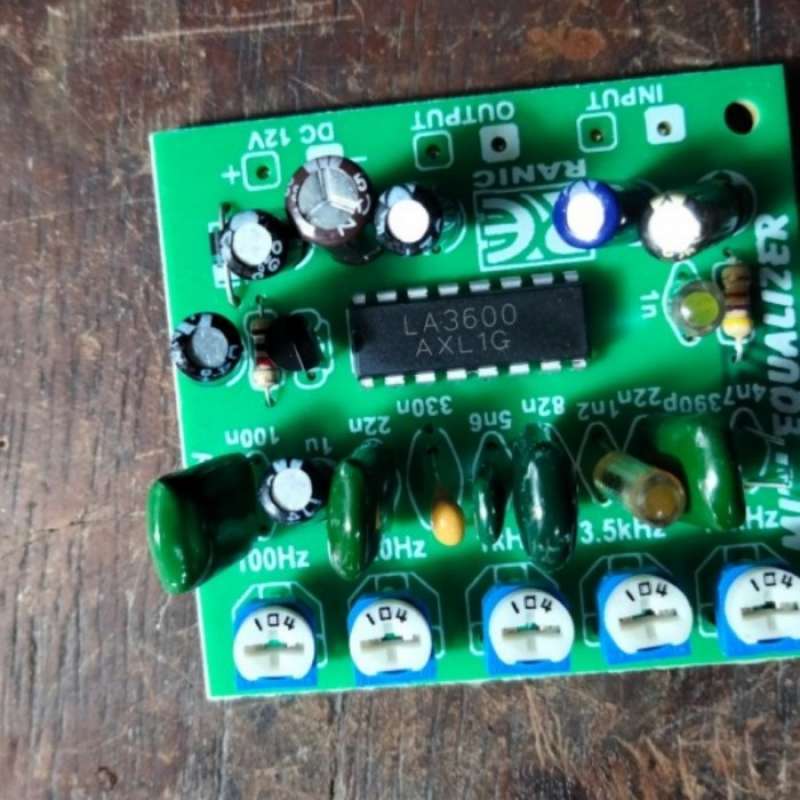 Jual kit mini equalizer 5channel 5 channel mono ranic di Seller Sentral