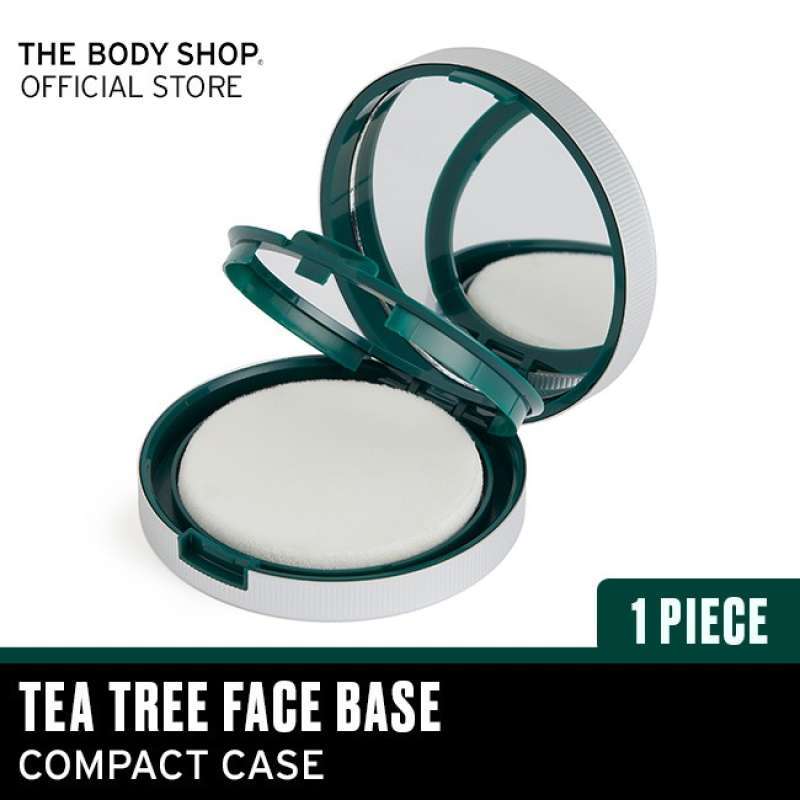 Promo The Body Shop Tea Tree Face Base Compact Case Diskon 33% di ...