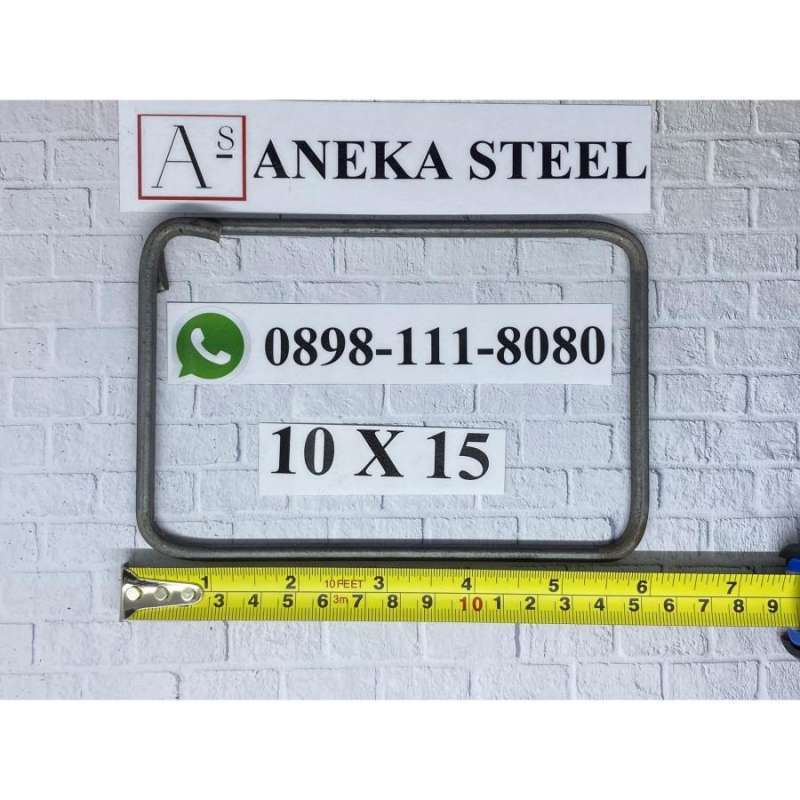 Jual RING BEHEL / BESI BEGEL BETON / SENGKANG. 10 x 15cm. BESI 8mm