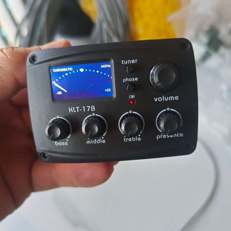 Jual Preamp Gitar Akustik Klt17b/equalizer Gitar Akustik Klt17b Di