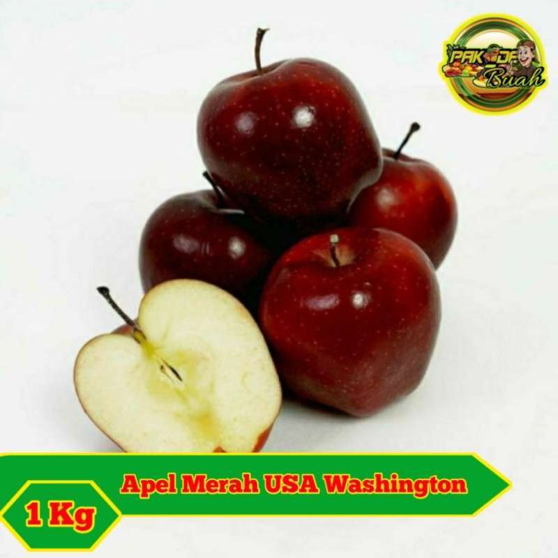 Jual Apel Merah / Wasington Usa / Renyah, Manis /buah Segar & Fres ...