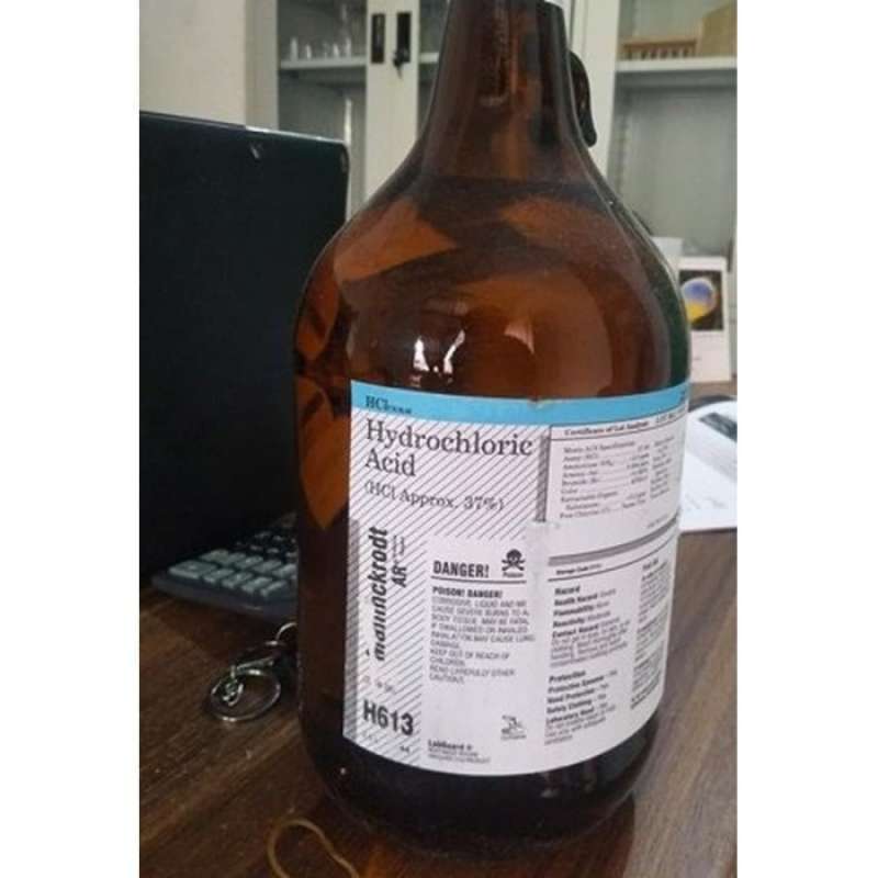 Promo Hcl Pro Analysis Cap 2.5 Liter Merek Mallinckrodt Usa Termurah