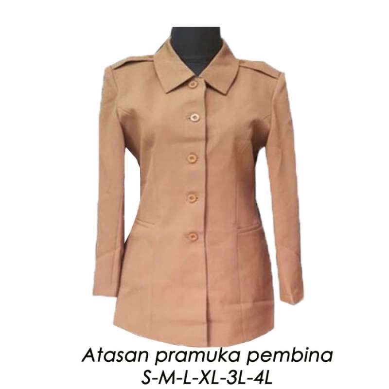 Jual SERAGAM PRAMUKA PEMBINA/BAJU PRAMUKA GURU ATASAN SAJA BAHAN ...