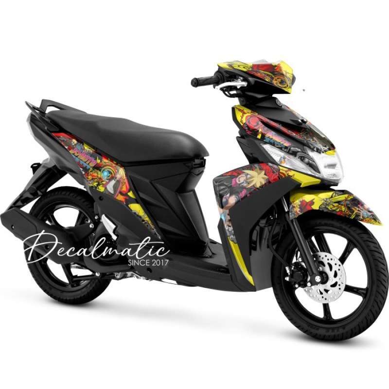 Jual Stiker Decal Full Body Yamaha Mio M3 125 Boruto The Next Naruto
