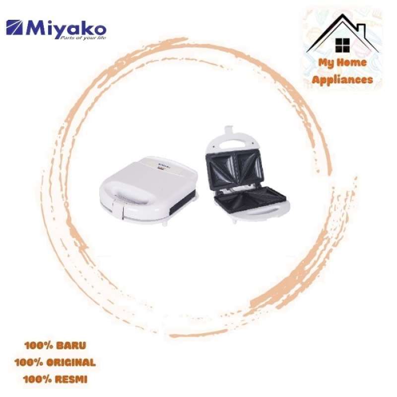 Jual Miyako Sandwich Press Pemanggang Roti TSK258 Putih/White di Seller Elekto Store Tugu
