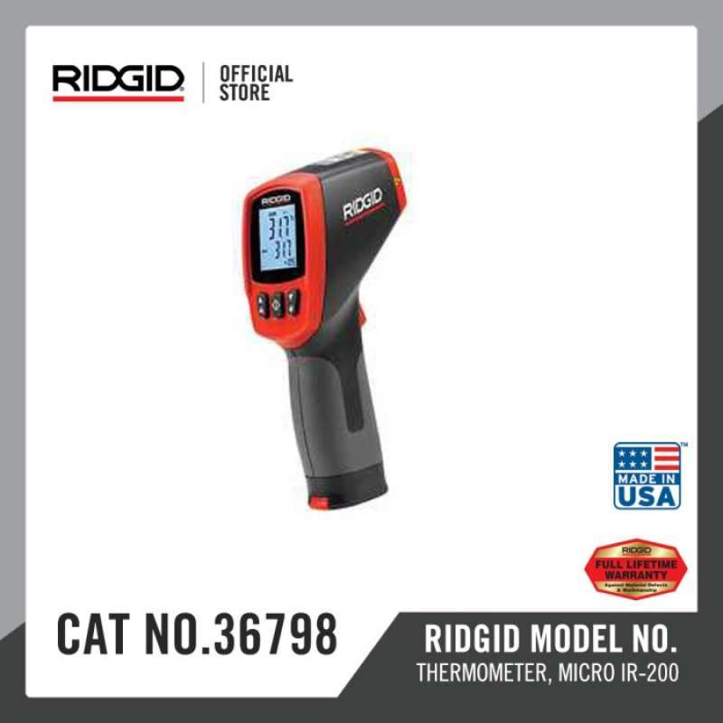 Promo Ridgid Micro Ir-200 Non-contact Infrared Thermometer (36153 ...