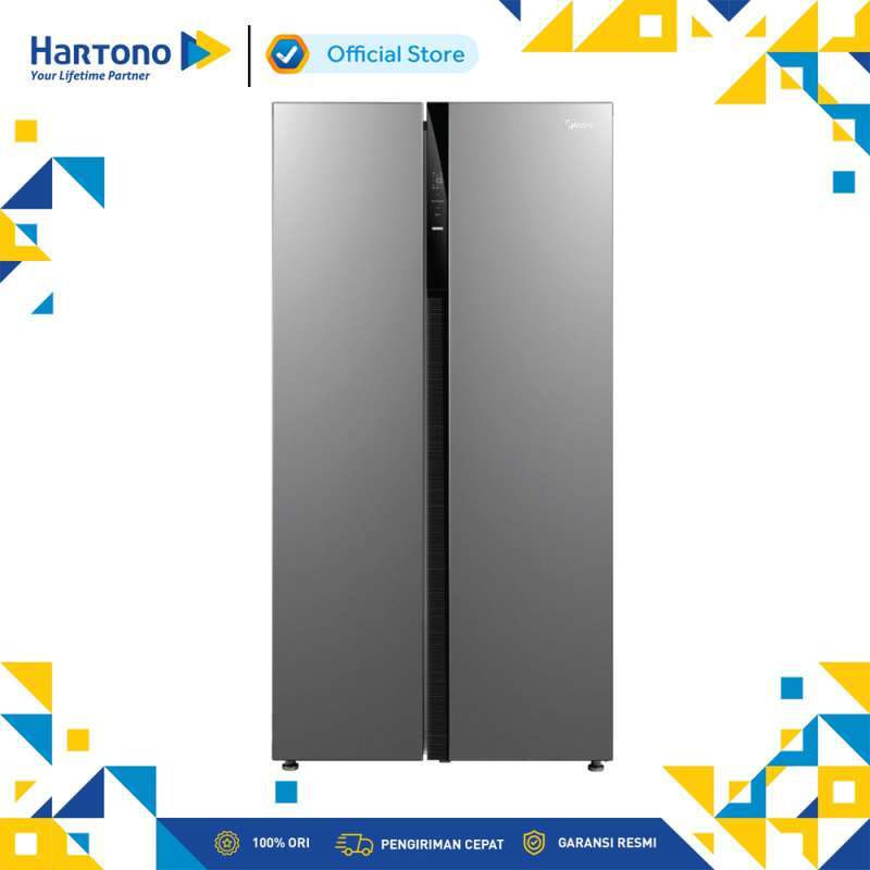 Jual Midea Kulkas Side By Side Refrigerator MDRS710FGF02ID di Seller