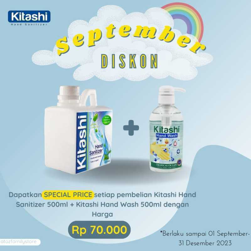 Kitashi Sanitizer Kitashi Gratis Ongkir 🔥 Harga Murah Februari 2026