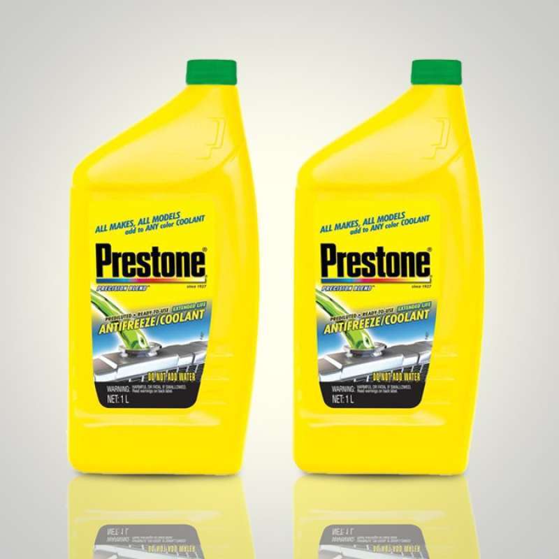 Promo Prestone Bundle Ready To Use Green 1l X 2 Air Radiator Mobil