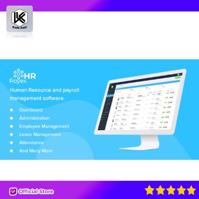 Hr Coding Program Promo SOURCE CODE APLIKASI ROYEX - HR AND PAYROLL MANAGEMENT SOFTWARE ...