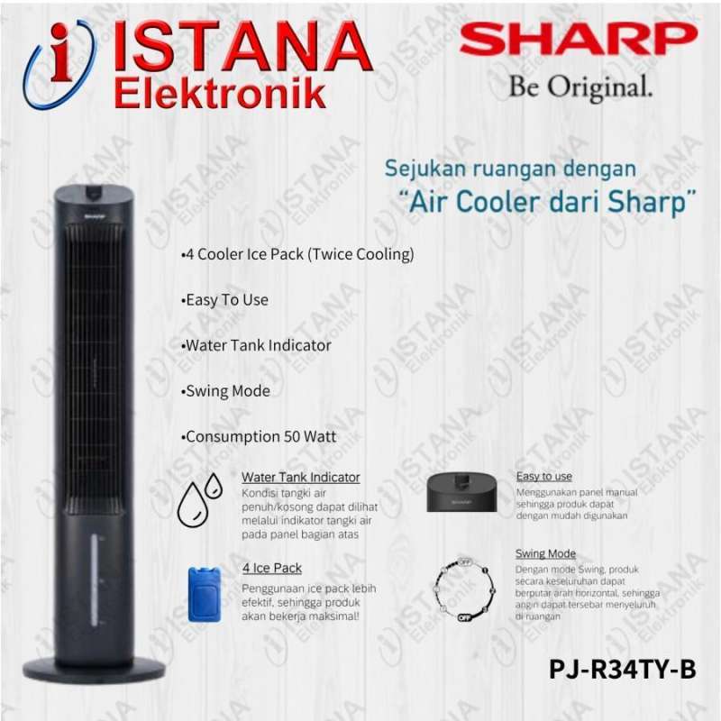Sharp R34si Jual Sharp Air Coller Pj R34 Ty B Original, Murah & Diskon Juli 2024 ...