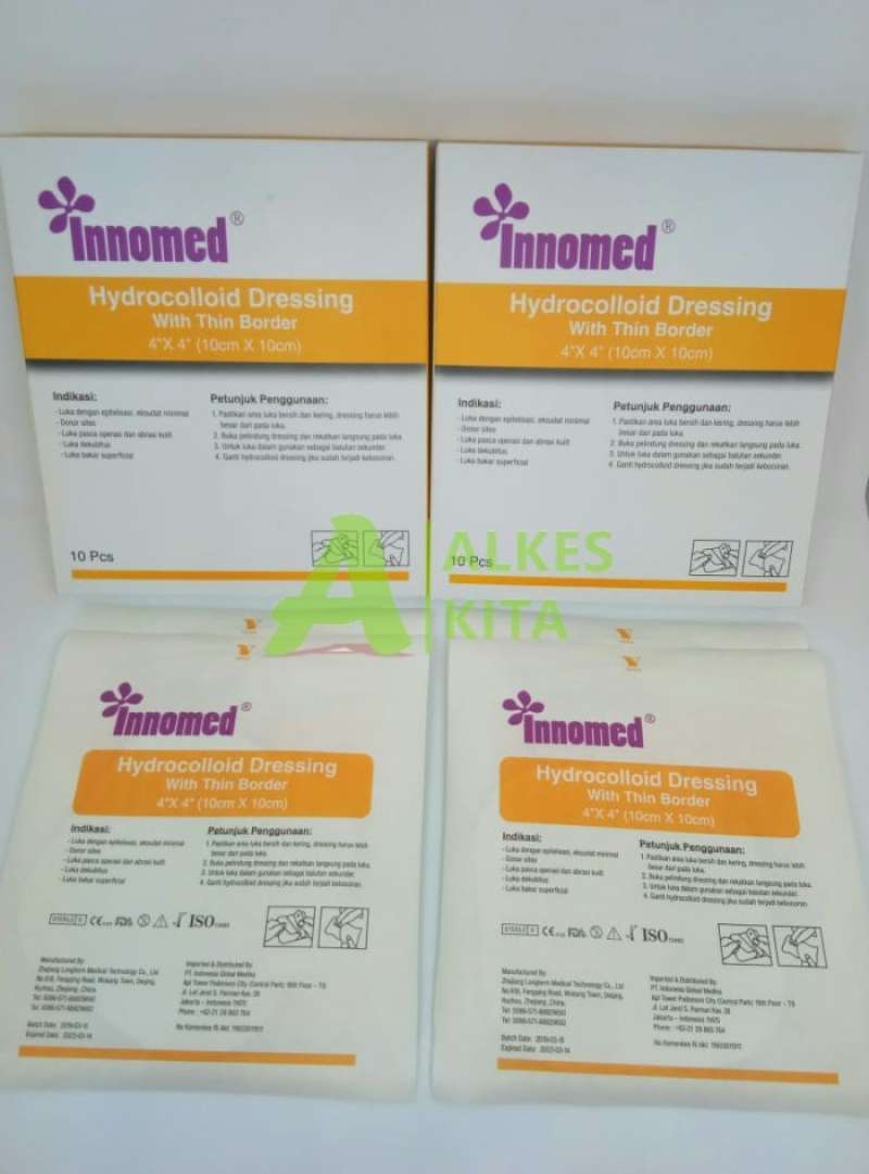 Promo Innomed Hydrocolloid Dressing Pembalut Luka 1 Box Isi 10 Pcs