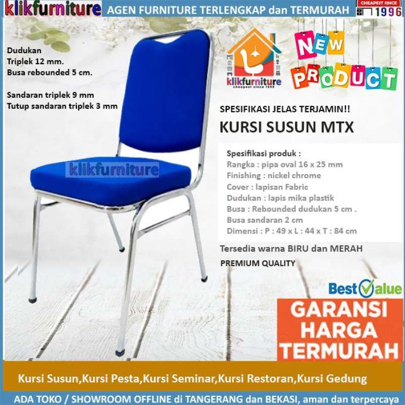 Promo Kursi Susun,Kursi Pesta,Kursi Seminar,Kursi Restoran,Kursi Gedung ...