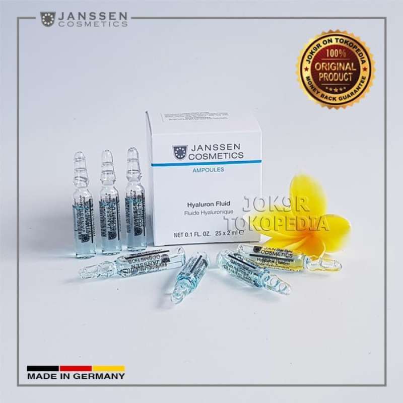 Promo Serum Wajah Janssen Cosmetics HYALURON FLUID Ampul Untuk Kulit