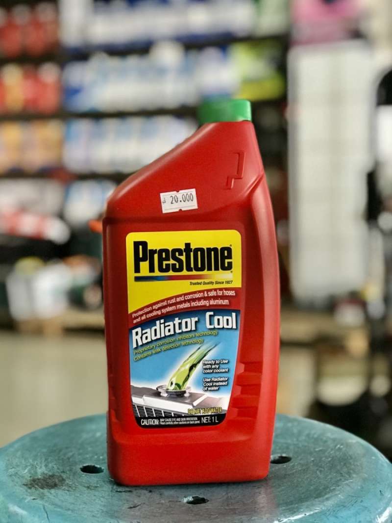 Promo Prestone coolant water radiator kecil air radiator mobil Merah