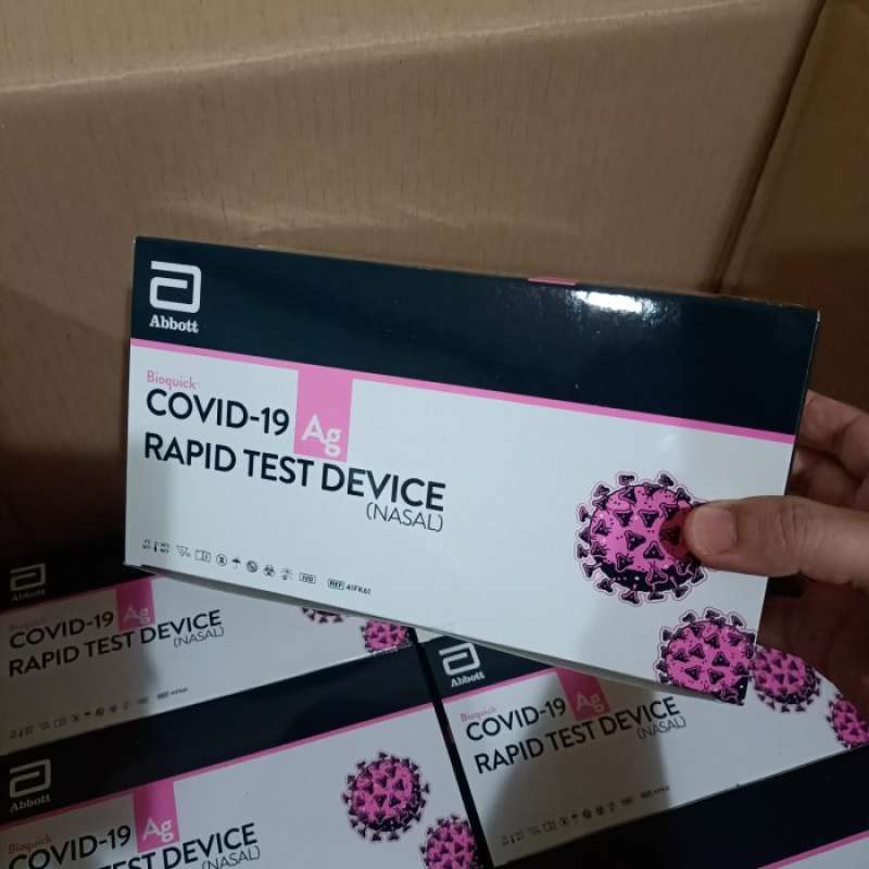 Promo Swab Test Antigen Abbot Nasal 25pc Diskon 23 Di Seller Indah