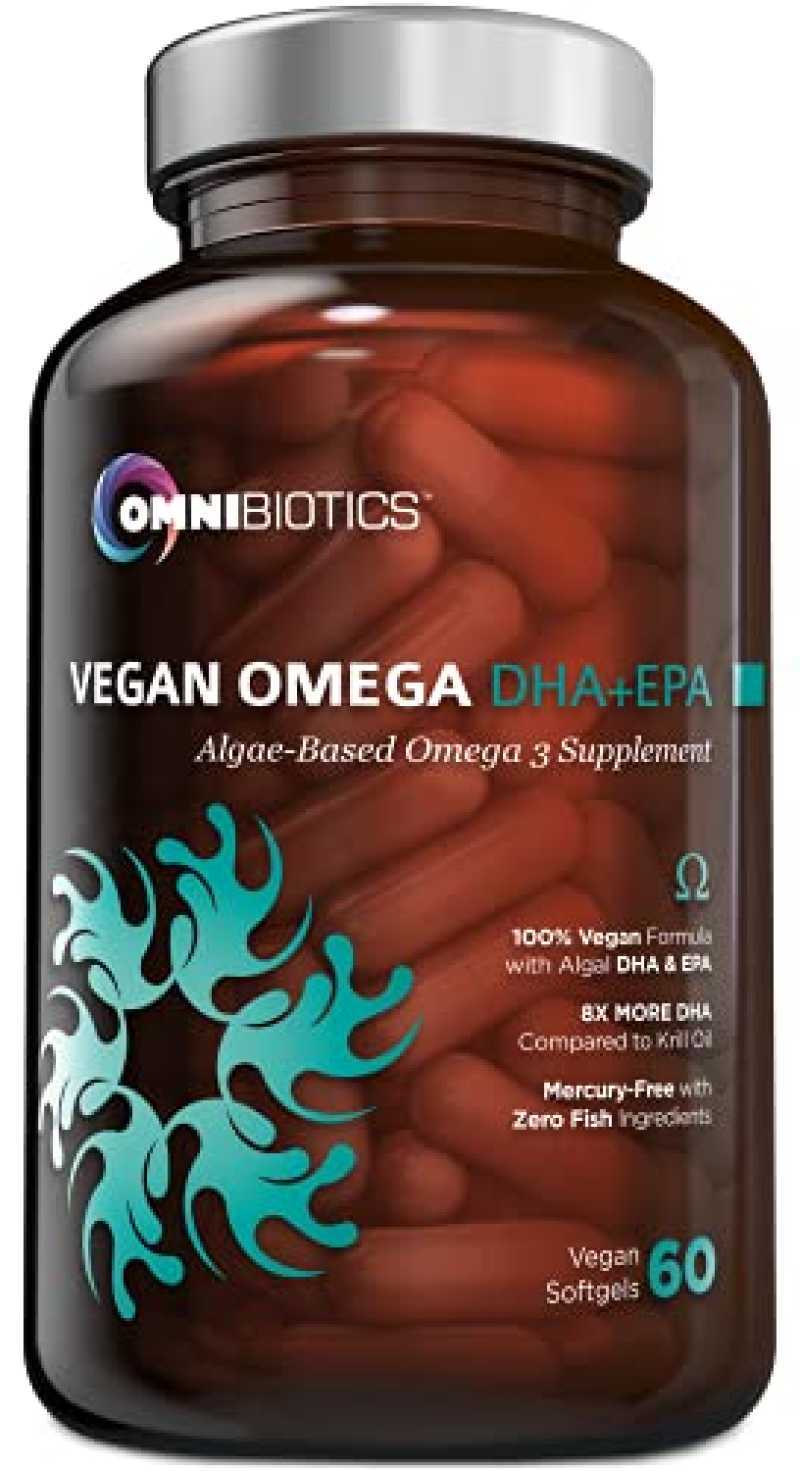 Promo Vegan Omega DHA+EPA MDCertified Prenatal DHA with EPA 8X