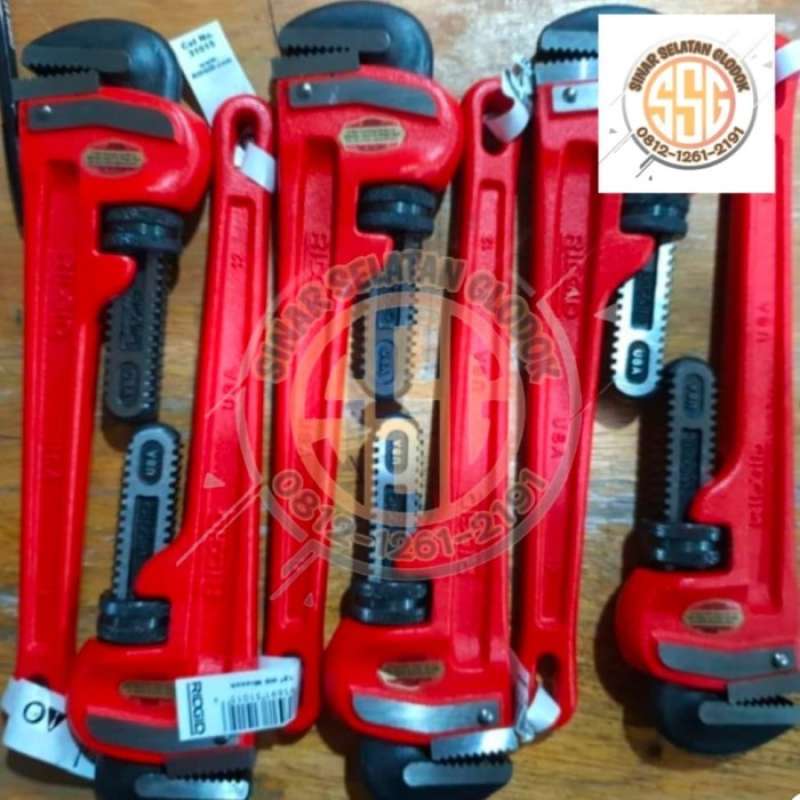 Jual Ridgid Kunci Gastong Kunci Pipa Air Ledeng 10 ( 250 Mm ) Di Seller ...