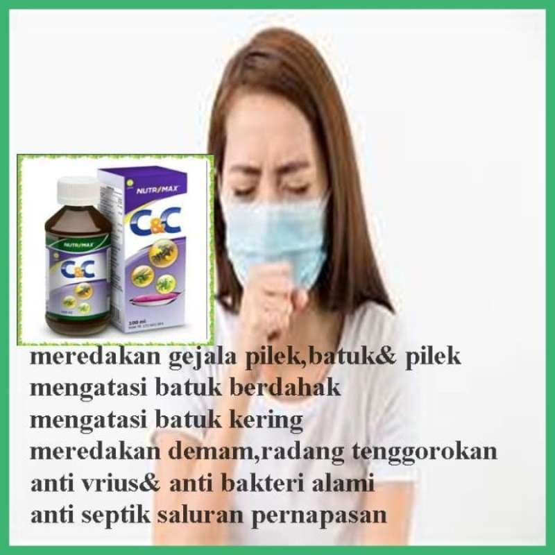 Promo Nutri C&C Syrup Obat Batuk Pilek Anak dan Dewasa herbal BPOM ...
