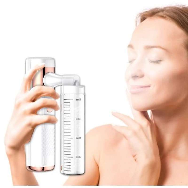 Promo Nano Oxygen Injection Spray Face Facial 80ml Electric Mist Steam ...