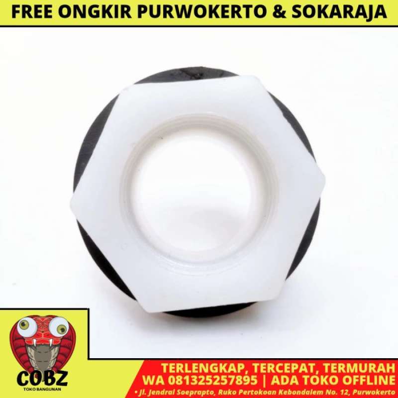 Jual 1 IN / NM Mur Torrent Ring Drat Dalam Tandon Tangki Air Plastik ...